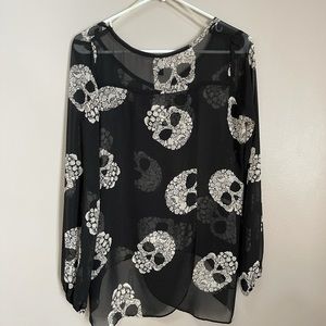Windsor Skull Blouse